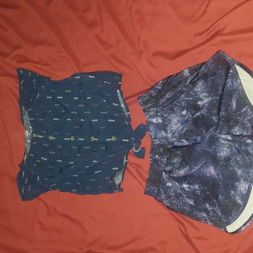 Shirt wonder nation, short all in motion